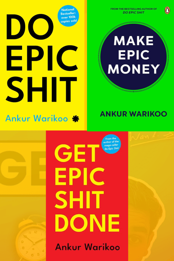 Ankur Warikoo All 3 E-Books Bundle