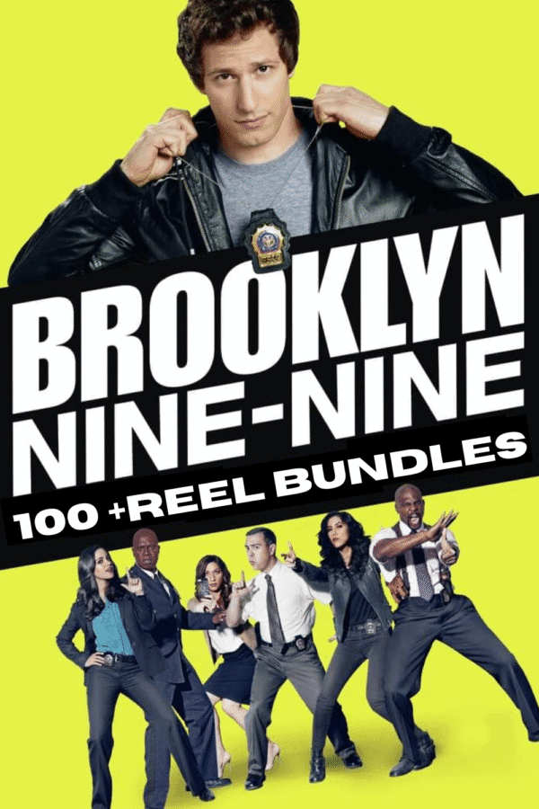 Brooklyn 99 Reels Bundle – 100+ Hilarious HD Reels with Captions | Ready for Instagram, YouTube Shorts, Threads & Morec