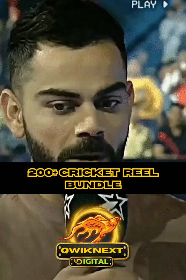 200+ Cricket Reels Bundle | HD Quality Match Moments, Edits & Highlights | Copyright-Free | No Watermark | Ready for Social Media