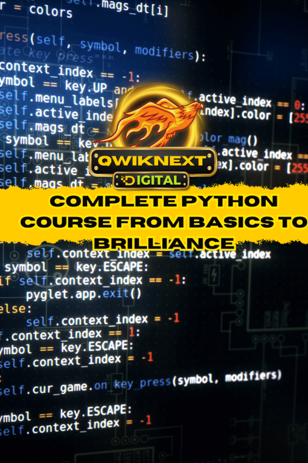Top Rated Complete Python Course from Basics to Brilliance in HD