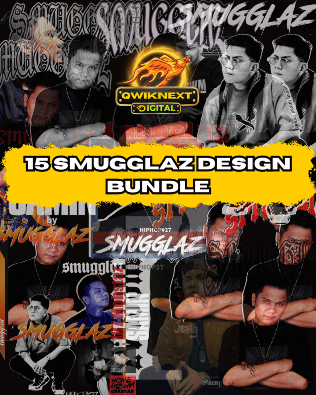 15 Smugglaz Design Bundle – Freebie for Streetwear & Rap Art Fans