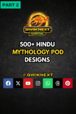 500+ Hindu Mythology POD Designs – Gods Artwork for T-Shirts, Mugs & Merch