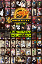 Anime Style Character Design Bundle Vol 1 – 100+ High-Resolution PNG & Vector Files for Posters, T-Shirts & Print-on-Demand | Instant Download